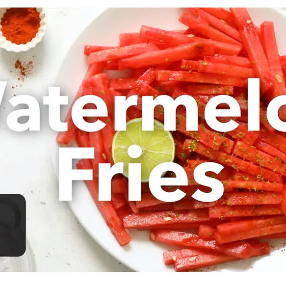 Watermelon fries 