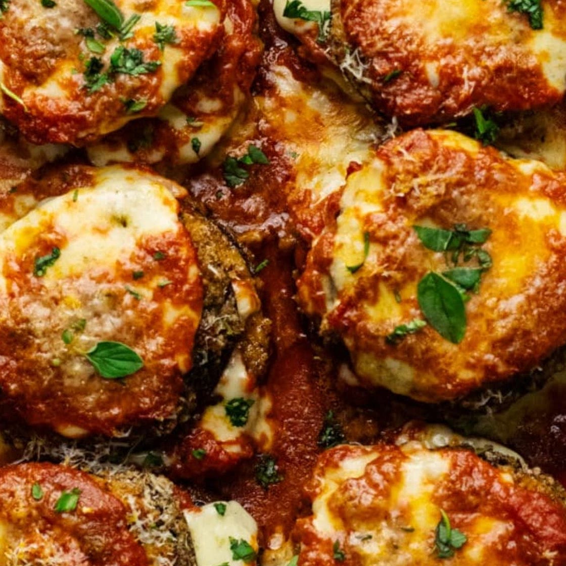 Roasted Parmesan Eggplant