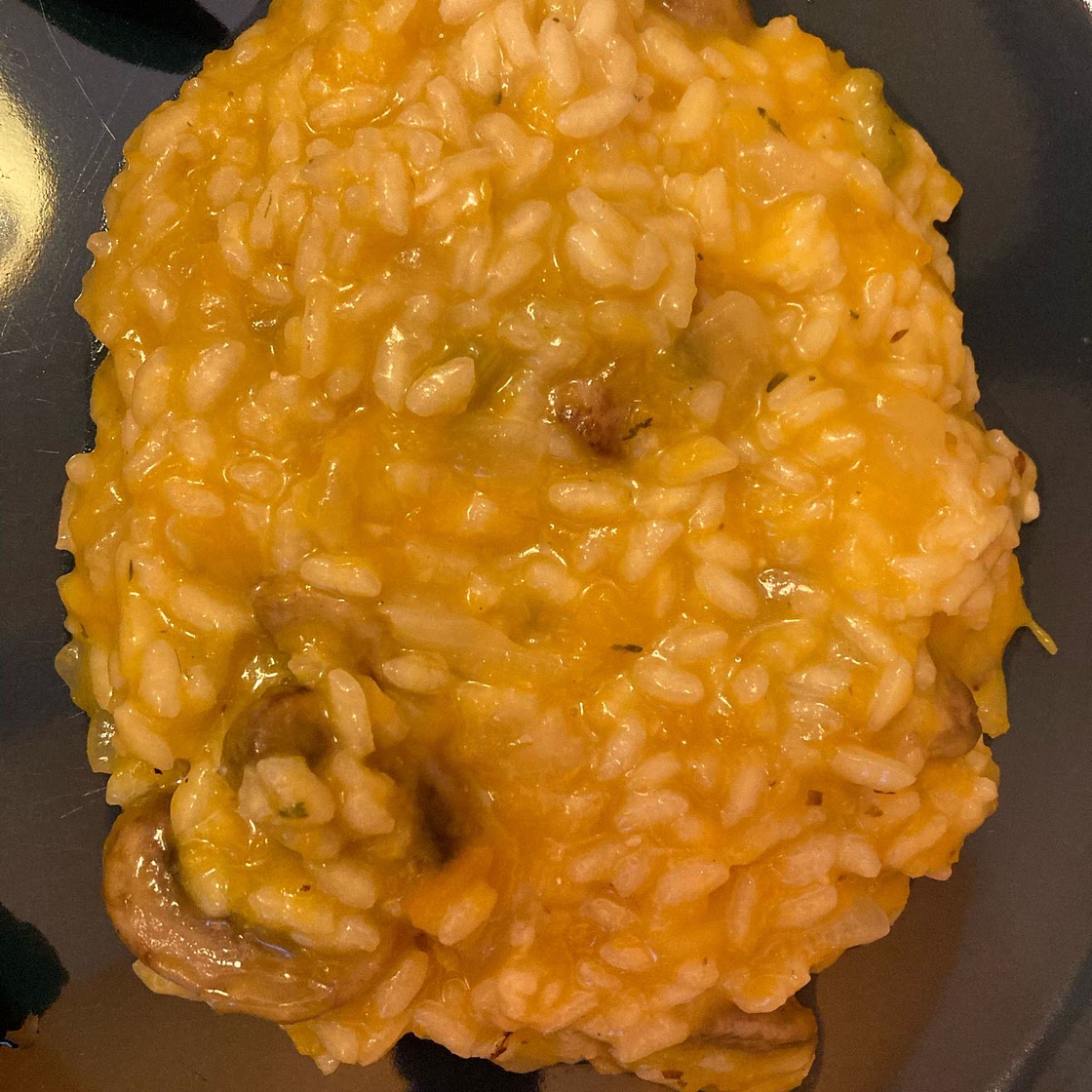 Butternut Squash Mushroom Risotto