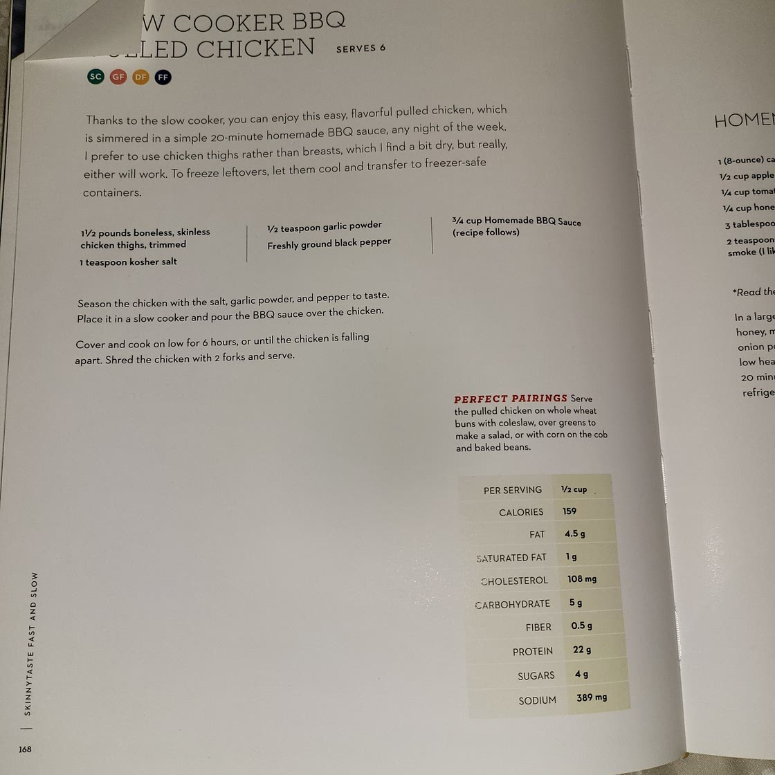 Slow Cooker BBQ Pulled Chicken