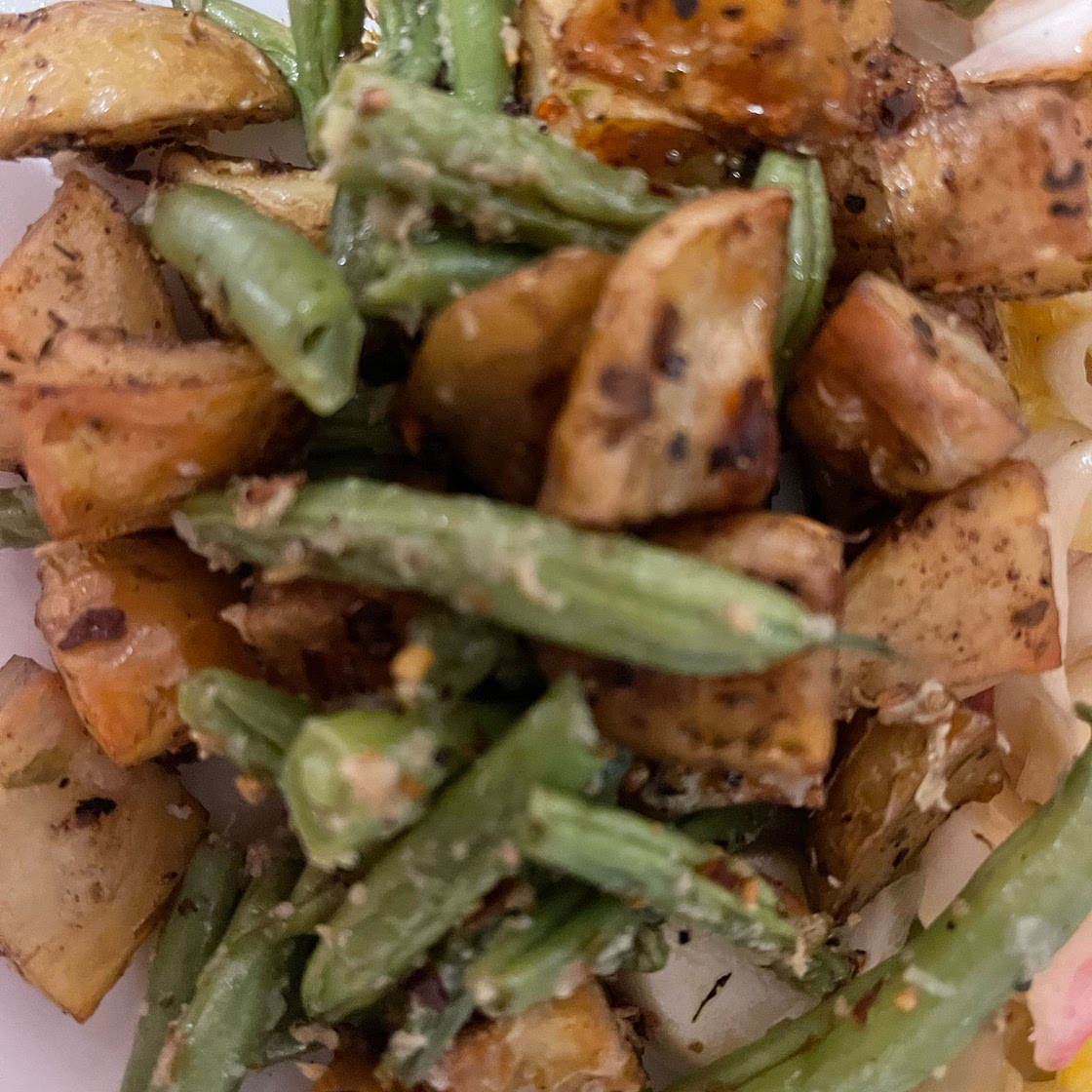 Potatoes and Green Beans