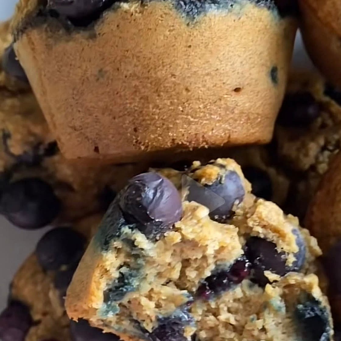 Banana Blueberry Muffins 