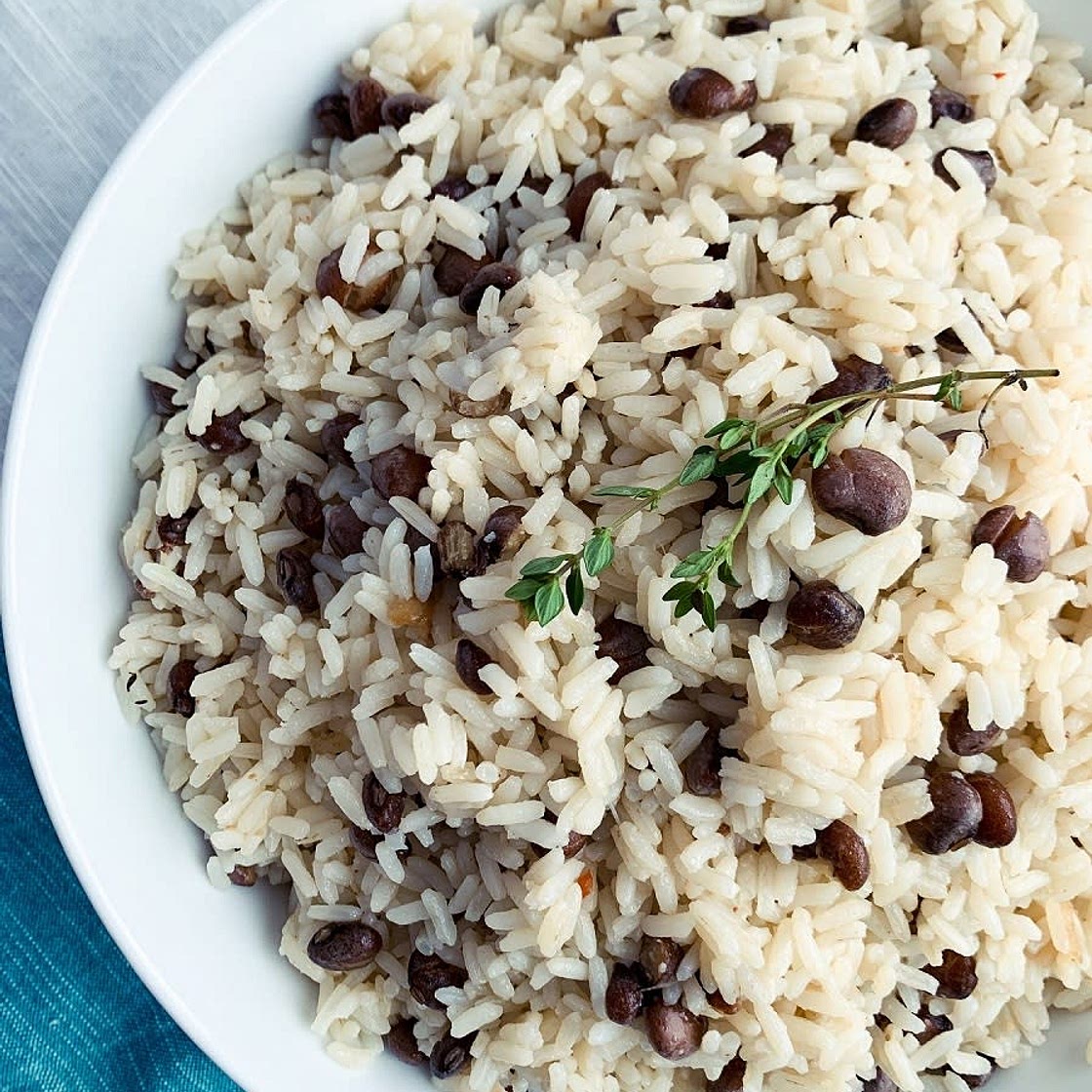Rice & Gungo Peas