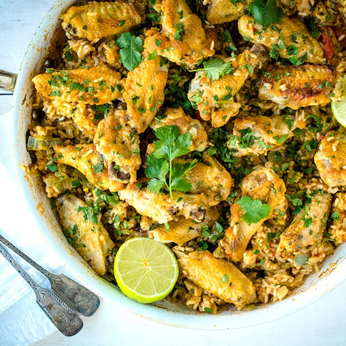 Chicken and Rice with Cumin and Cilantro