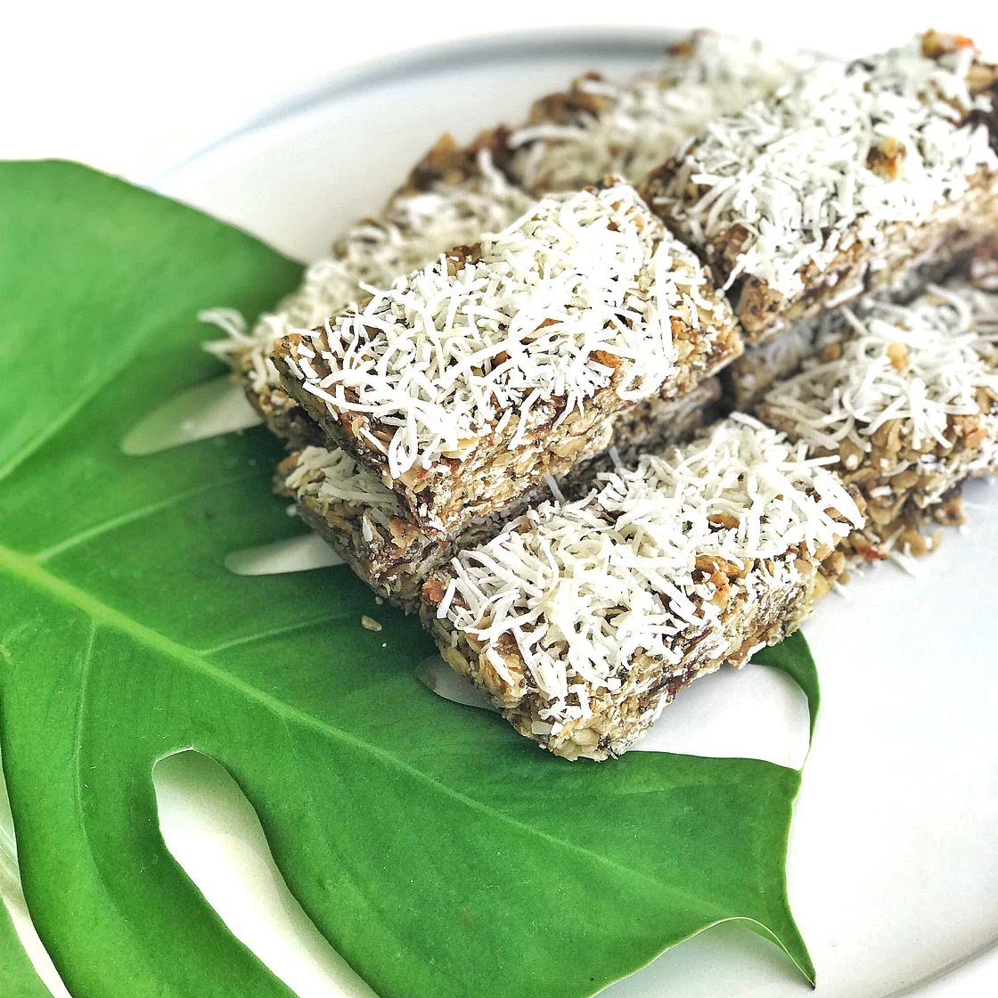 Oat, seeds and nutty bars (granola)