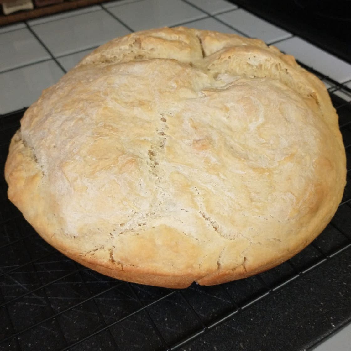 Easy No-Knead Peasant Bread