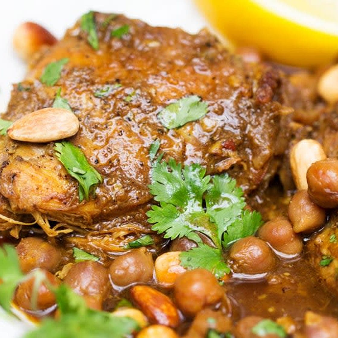 Chicken Tagine w Chickpeas