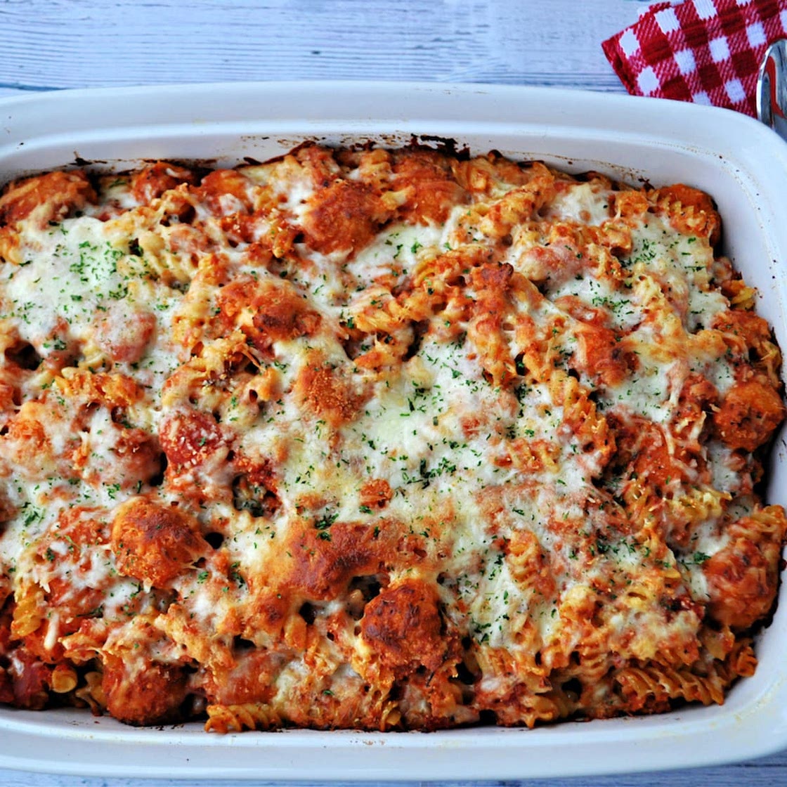 Chicken Parmesan Casserole Saves Dinner When You're Too Lazy to Make the Real Deal