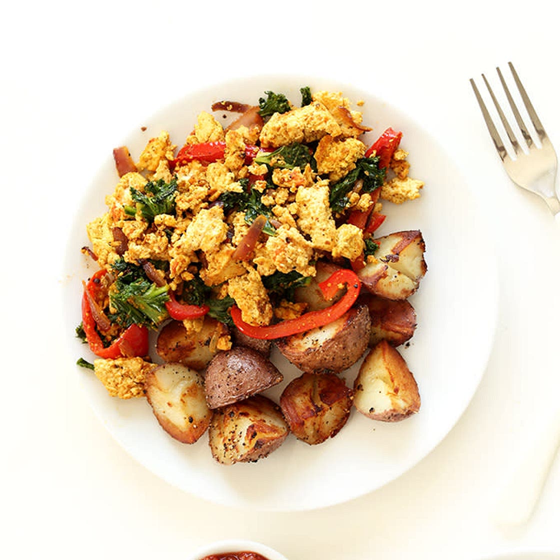 Southwest tofu scramble