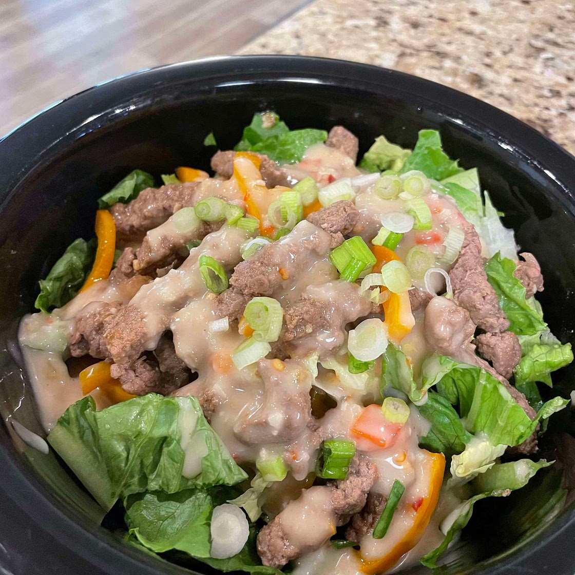 Korean Steak Salad