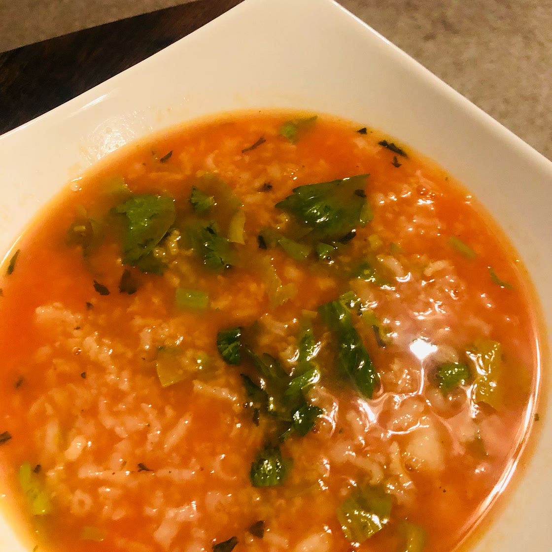 Tomato and Rice Soup