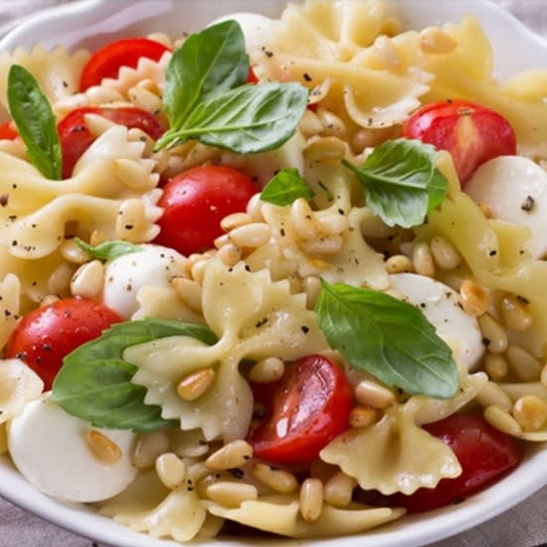 Nudelsalat Caprese