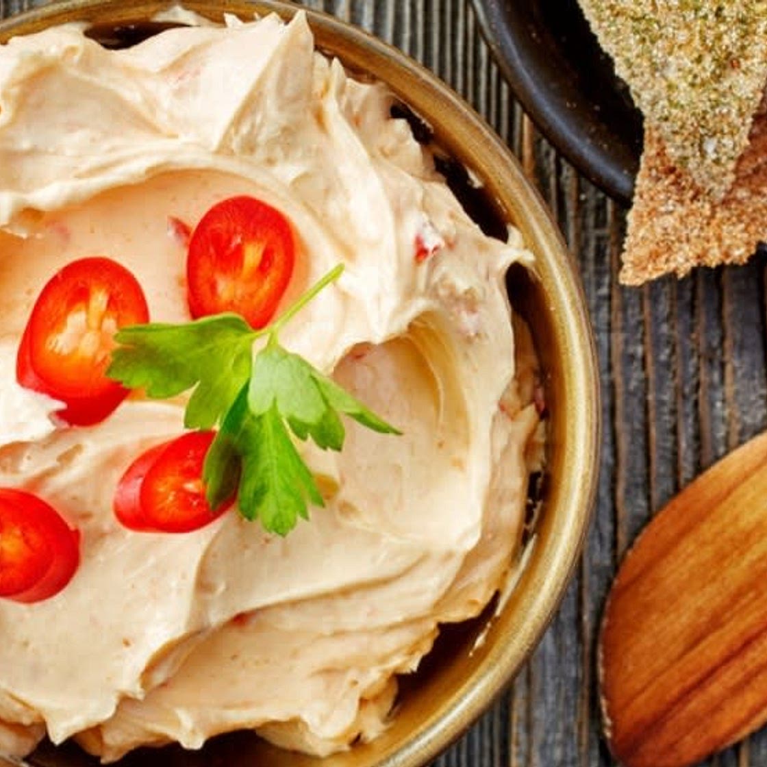 Sandwich mit Tomato-Cheese-Cream