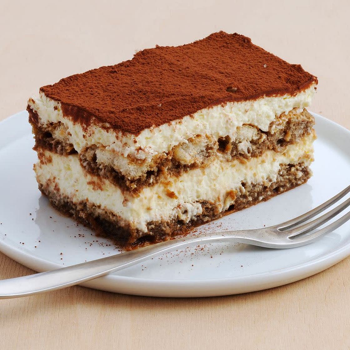 Tiramisu legé est onctueux