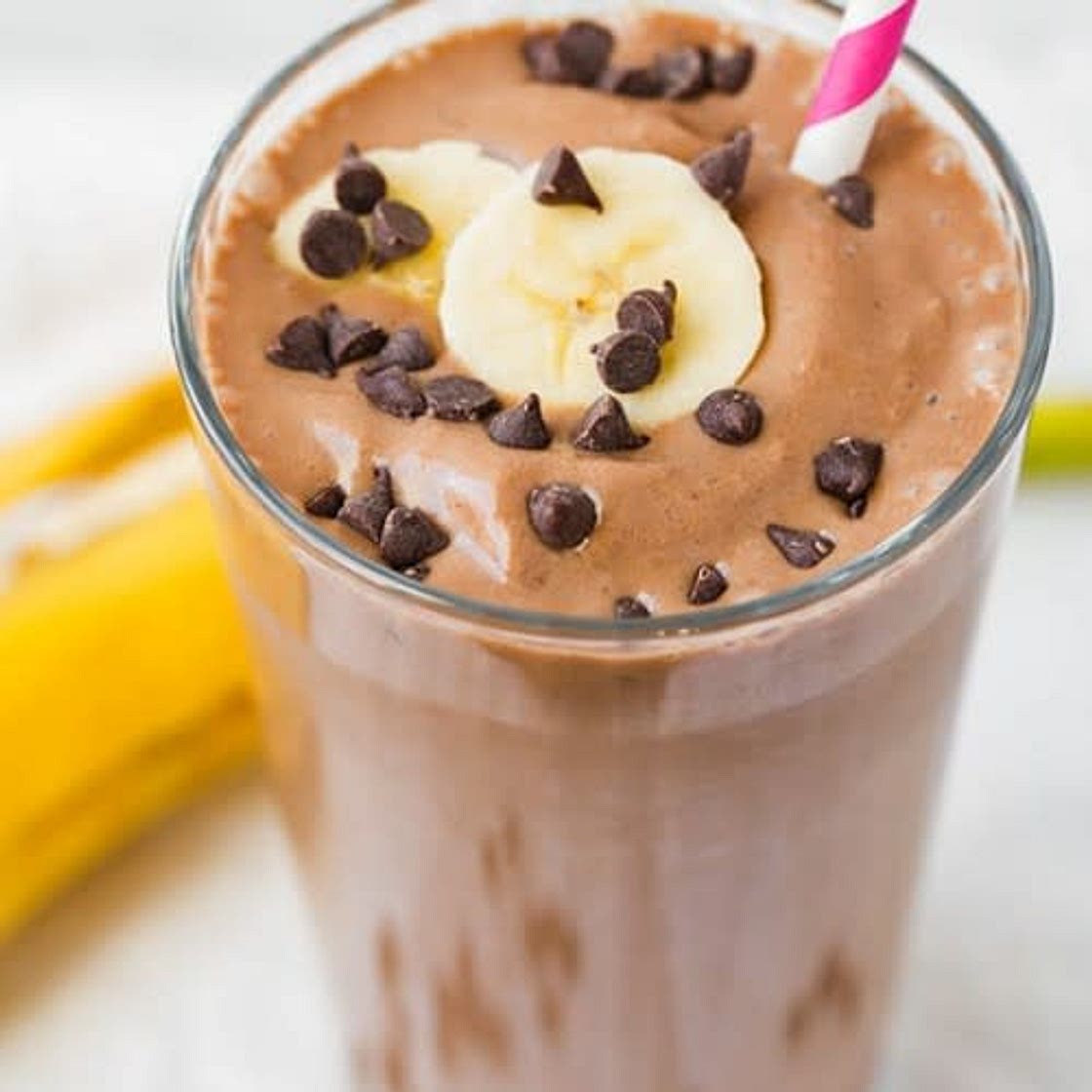 Banánovo-čokoládové smoothie