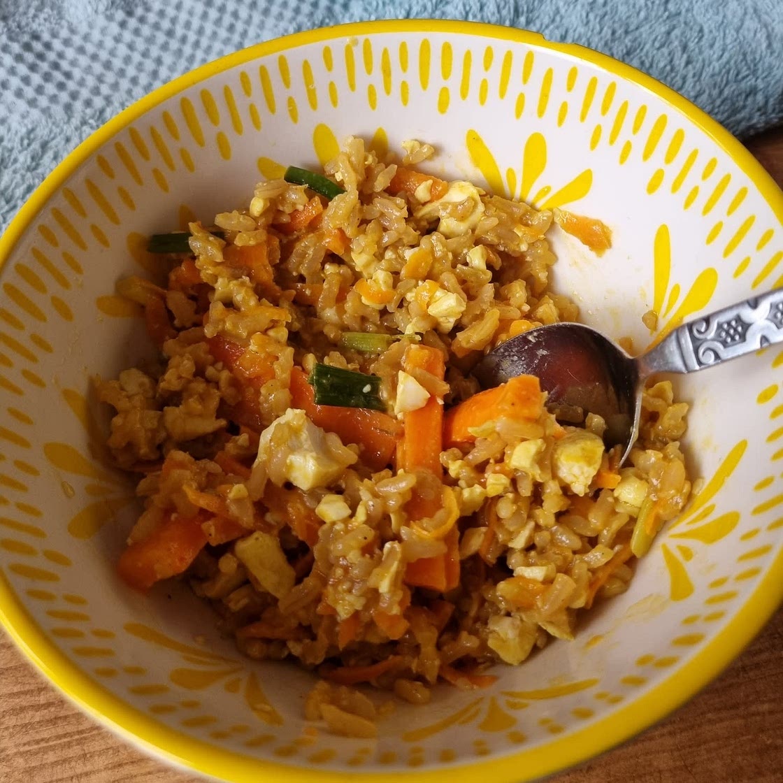 Crispy Bang Bang Tofu Bowls
