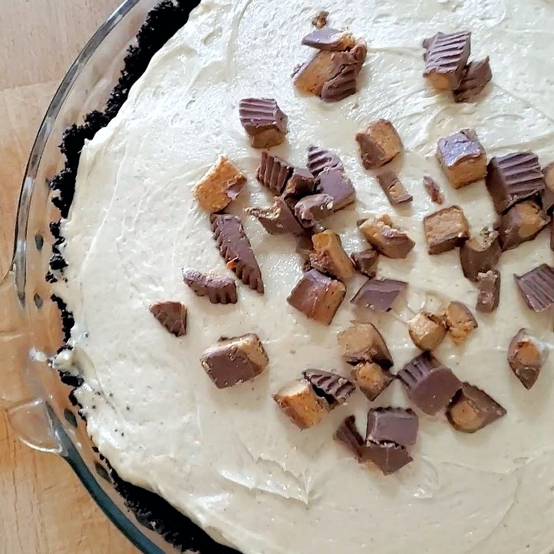 Airy Chocolate Peanut Butter Pie