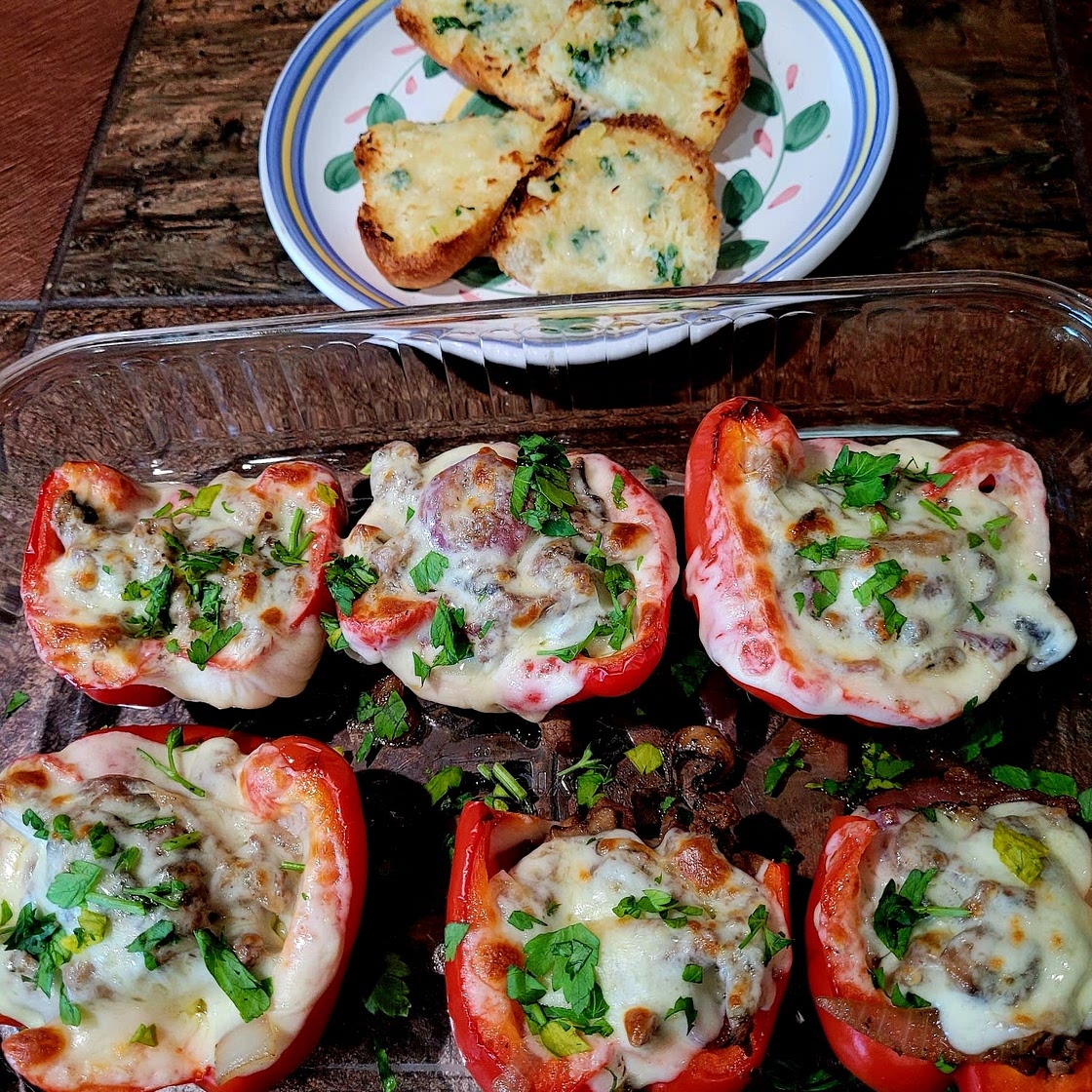 Cheesesteak Stuffed Peppers