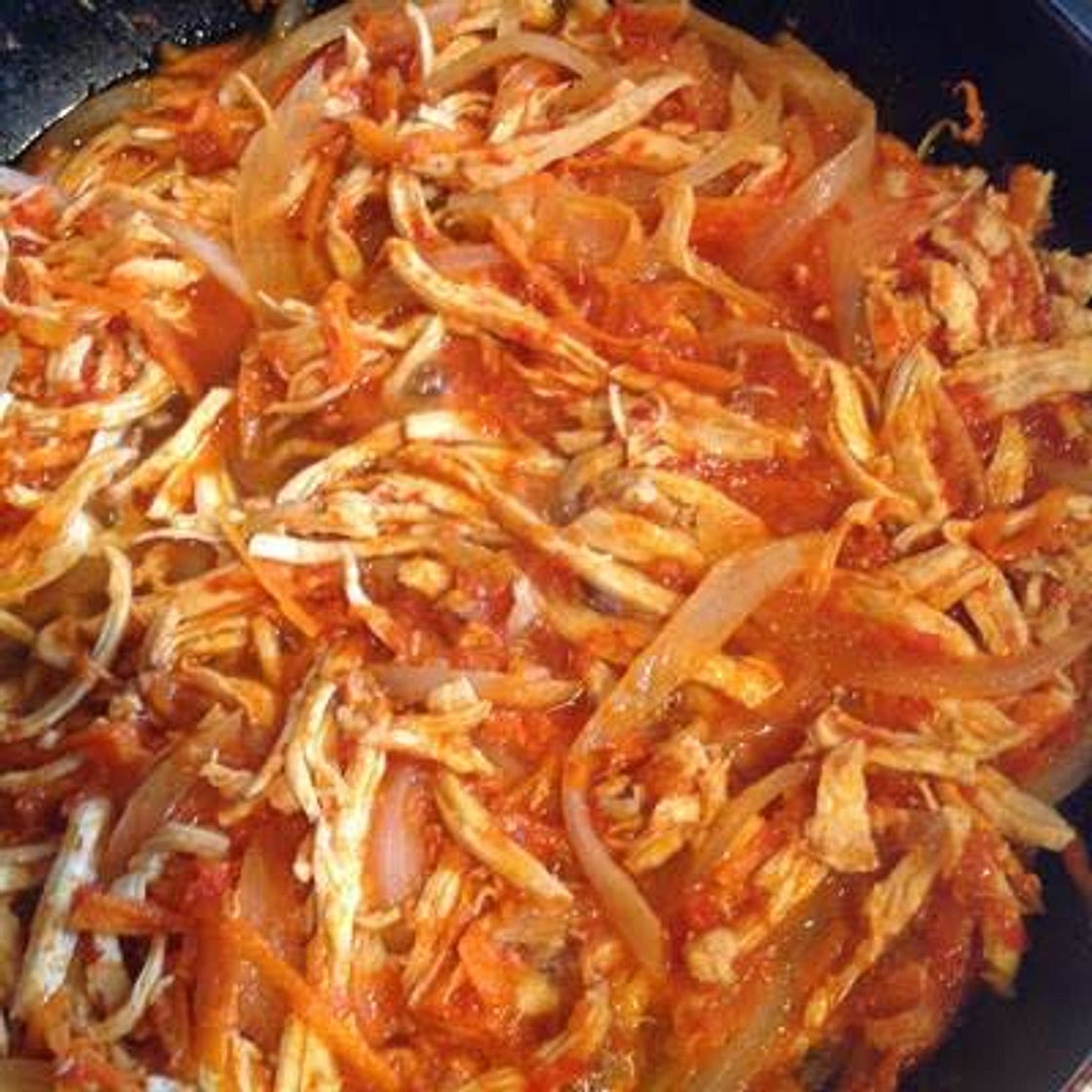 Tinga de pollo