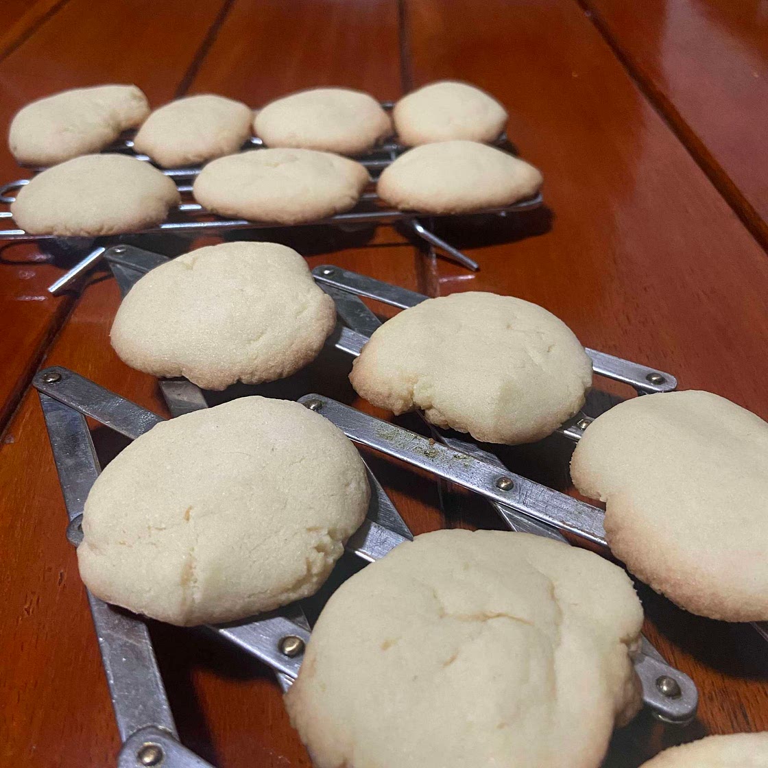 Biscoitos amanteigados
