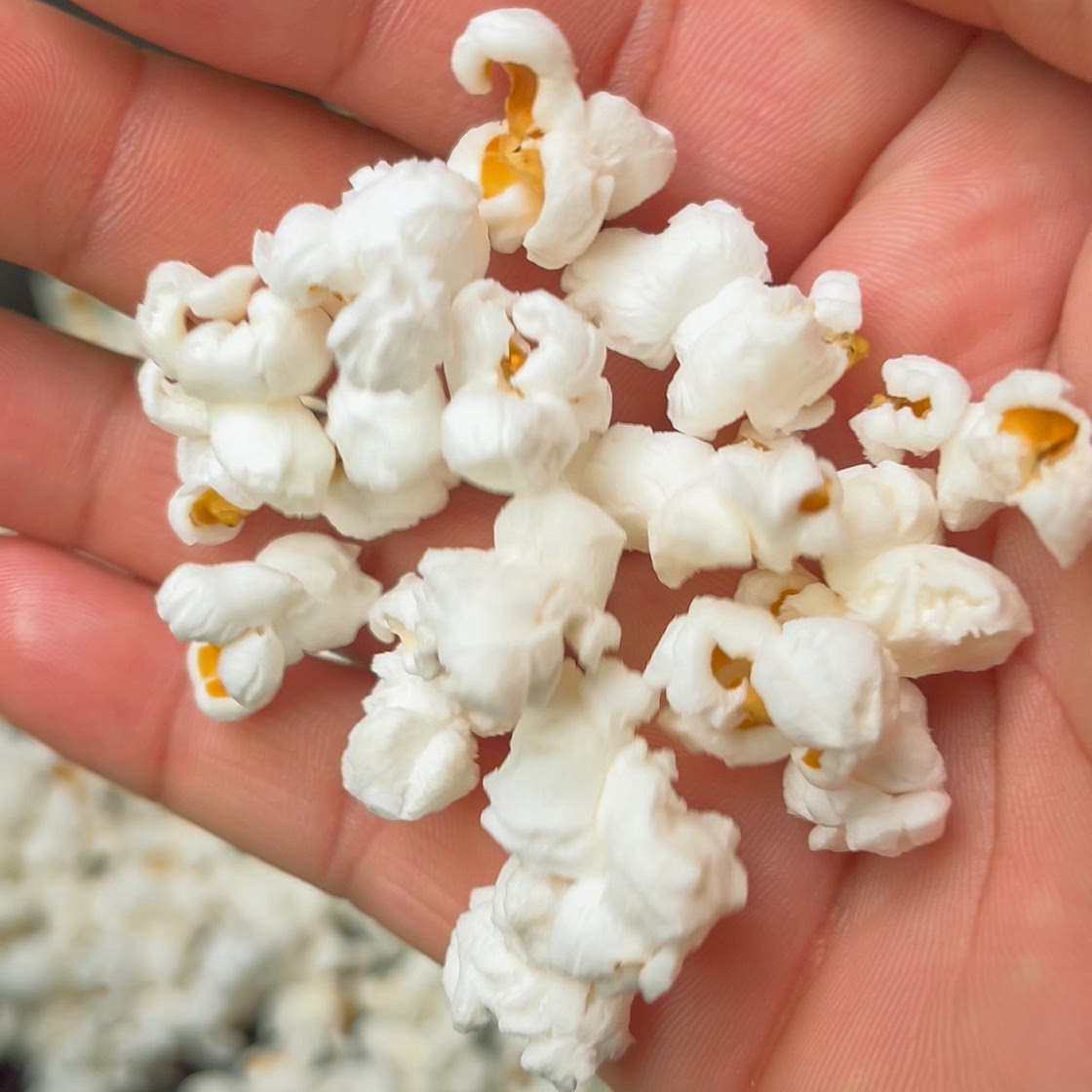 Air Fryer Lemon Pepper Truffle Popcorn