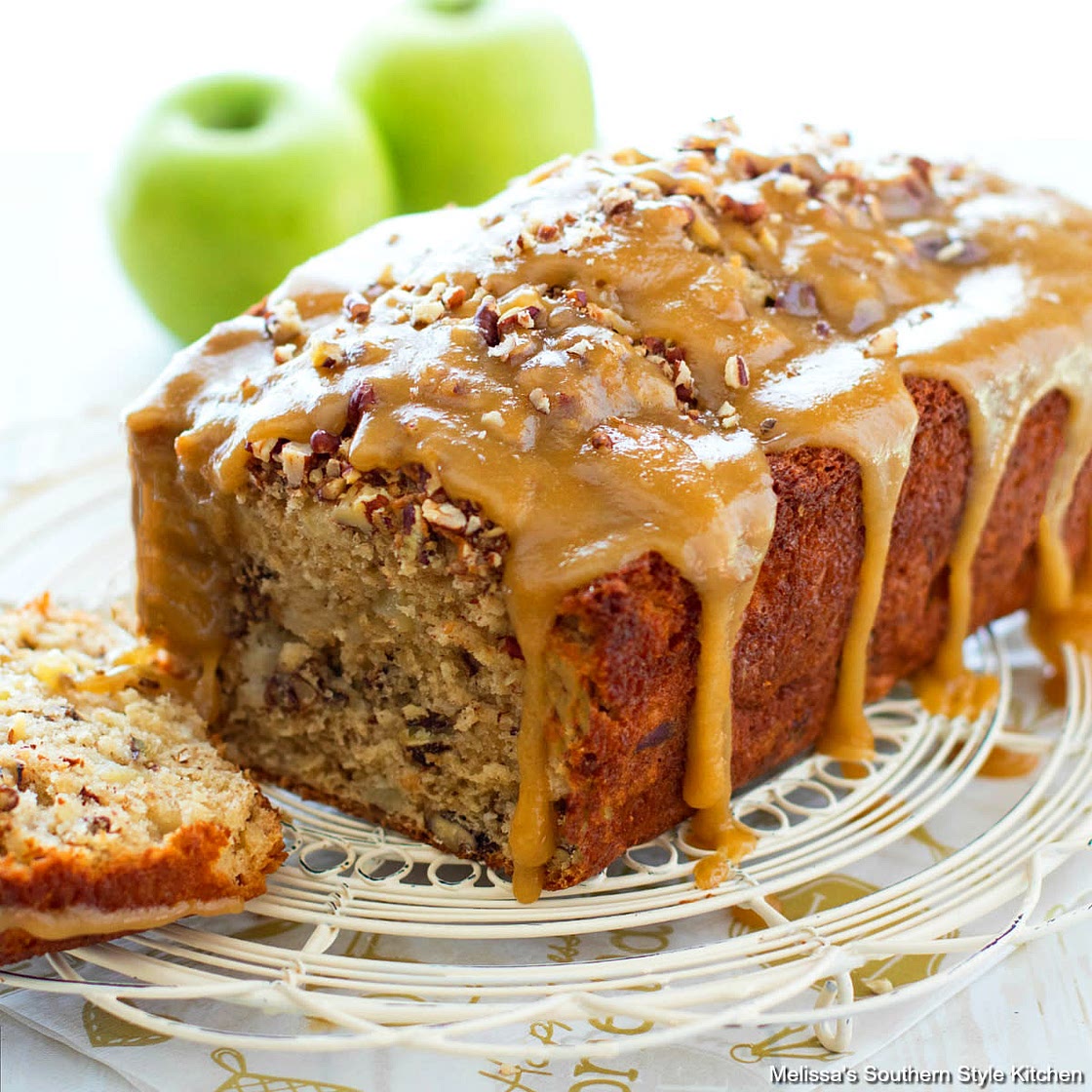 Praline Apple Bread