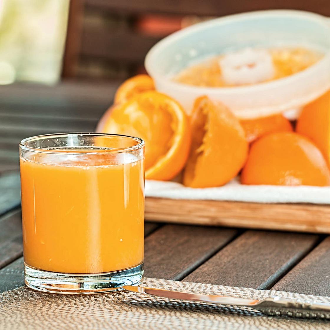 Orange Carrot Banana Smoothie