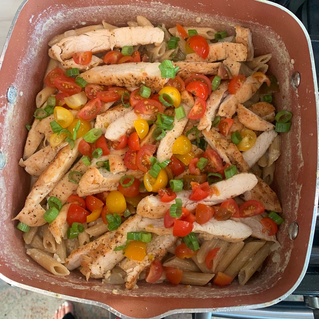 Creamy Cajun Chicken Pasta
