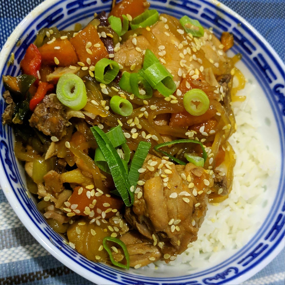 Easy Peasy Instant Pot Jjimdak (Braised Chicken) / 인스턴트 찜닭