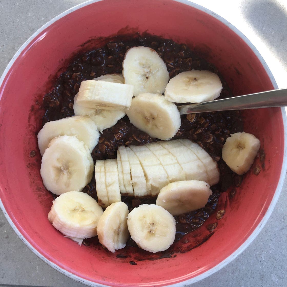 VEGAN NUTELLA OATS