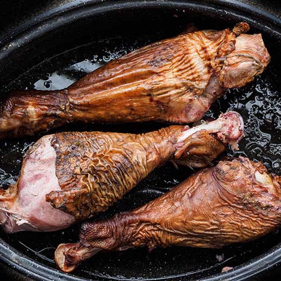 Smoked Turkey Legs (Electric Smoker)