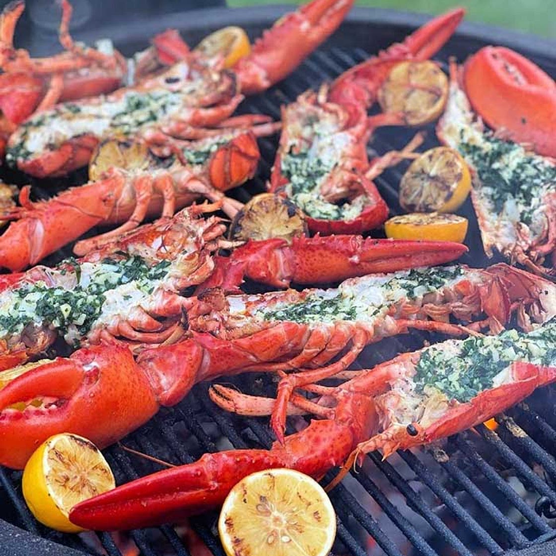 Southwestern Grilled Lobster