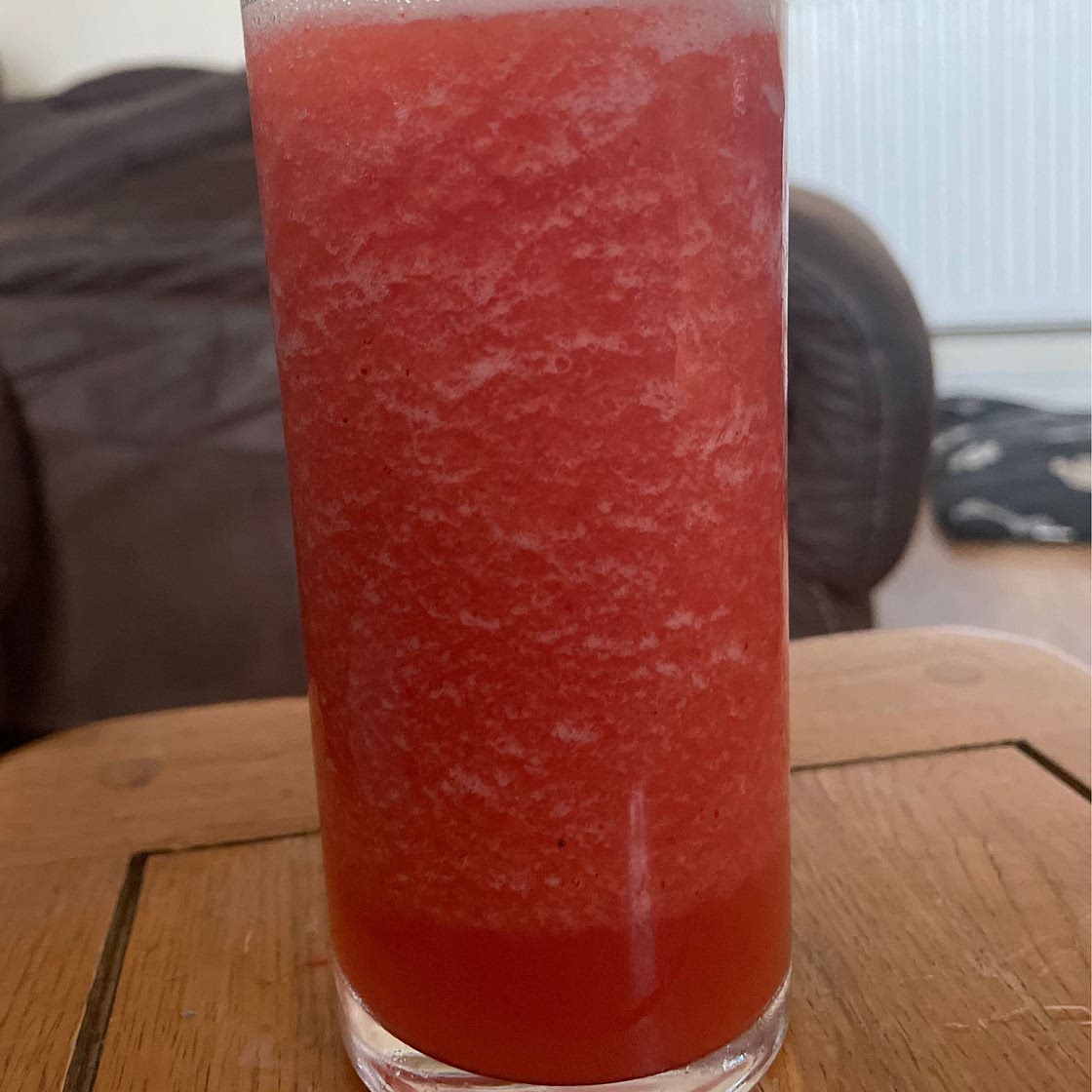 Strawberry Lemonade Slushie