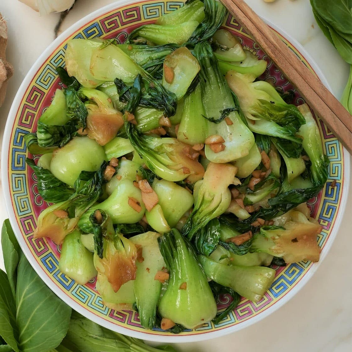 Garlic Bok Choy