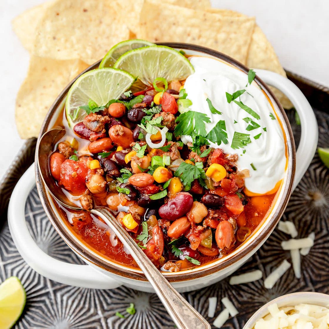 Easy Slow Cooker Chili