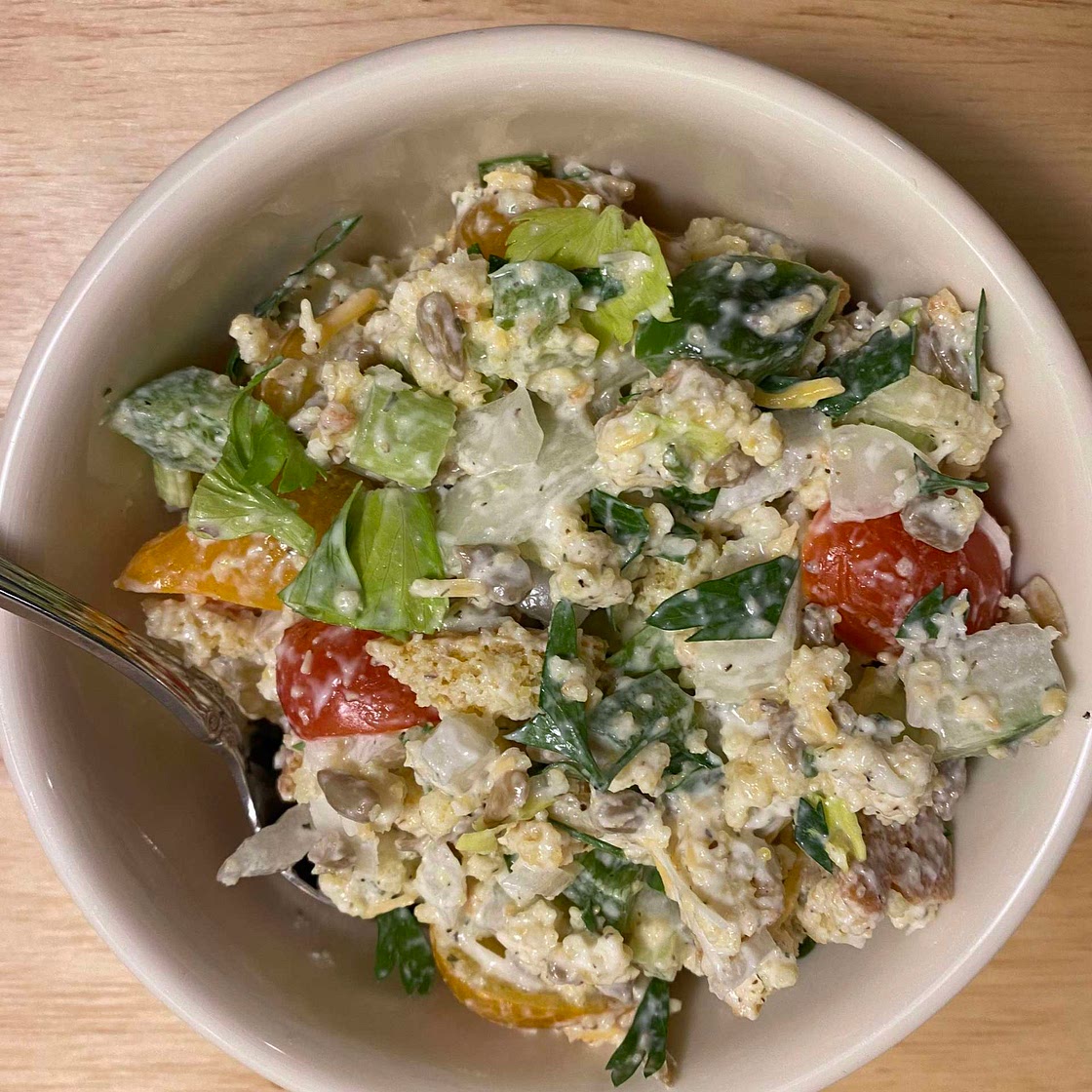 Summer Cornbread Salad