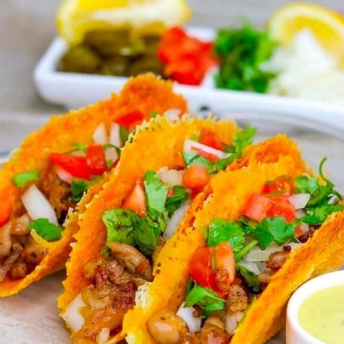 Cheese Shell Tacos