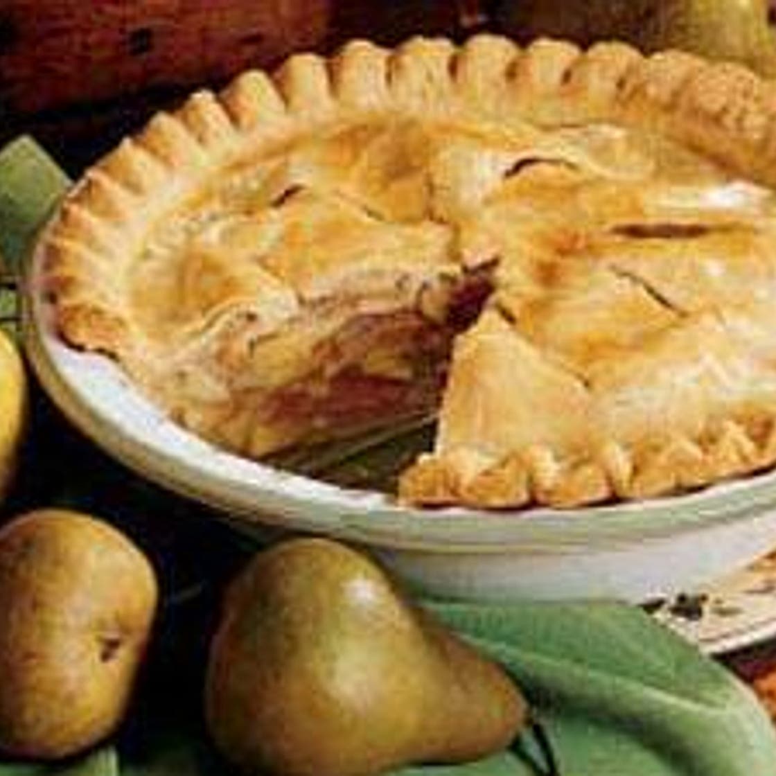 Fall Pear Pie