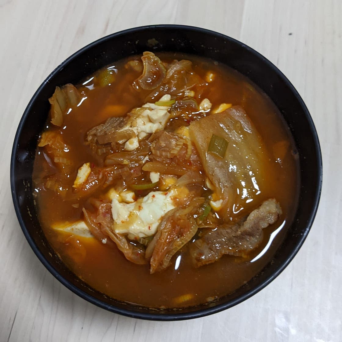 Kimchi Jjigae (Kimchi Stew)