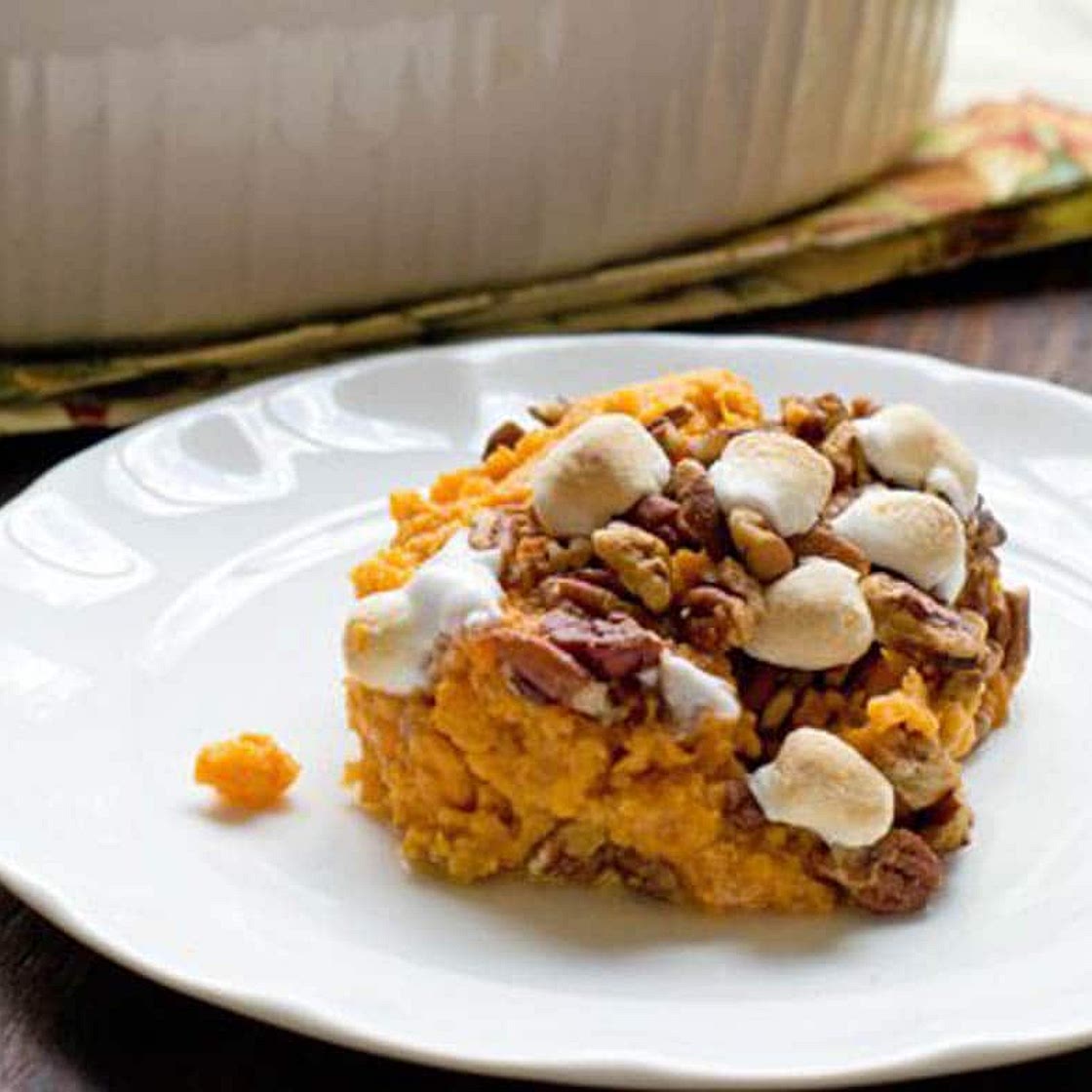 Skinny Sweet Potato Casserole