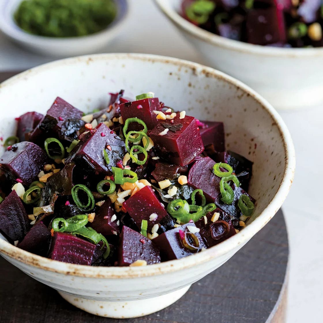 Sesame beetroot side salad