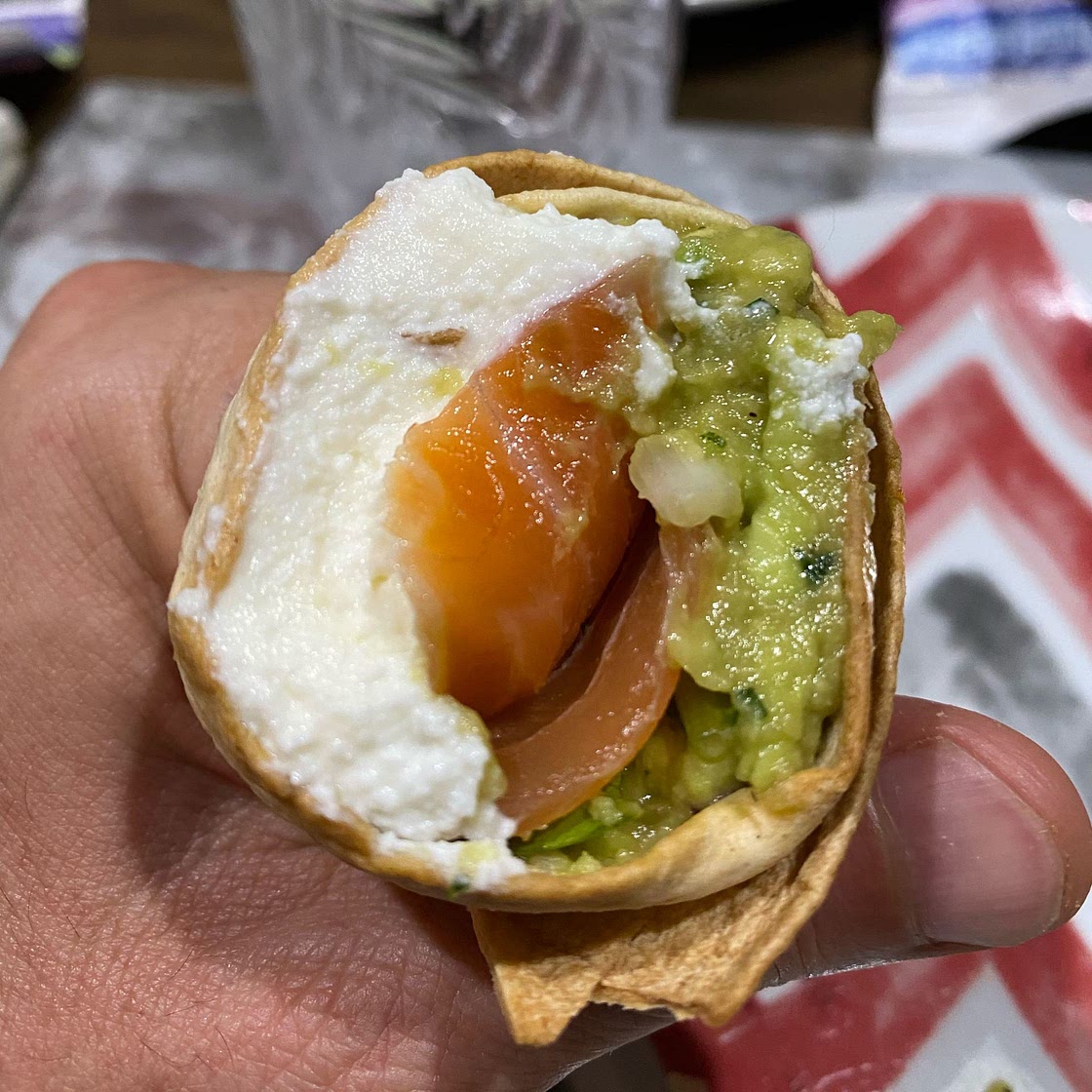 Salmon Avo Tortilla Pockets