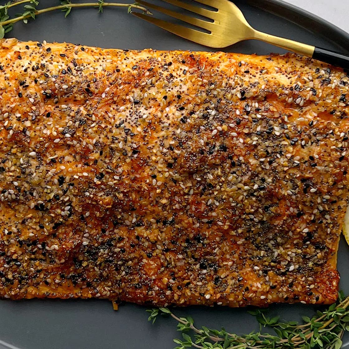 Everything Bagel Salmon