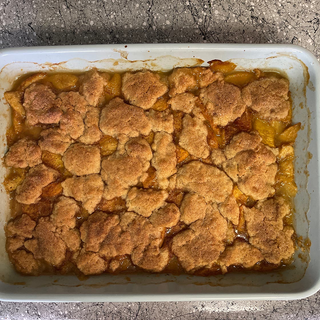 Fresh Southern Peach Cobbler