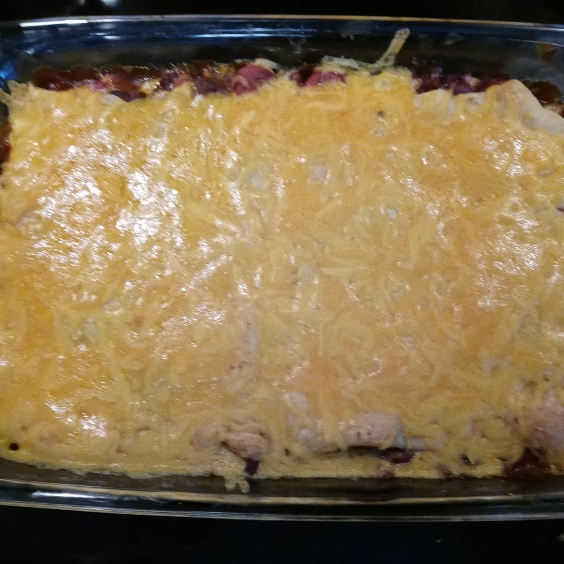 Chili Cheese Dog Casserole