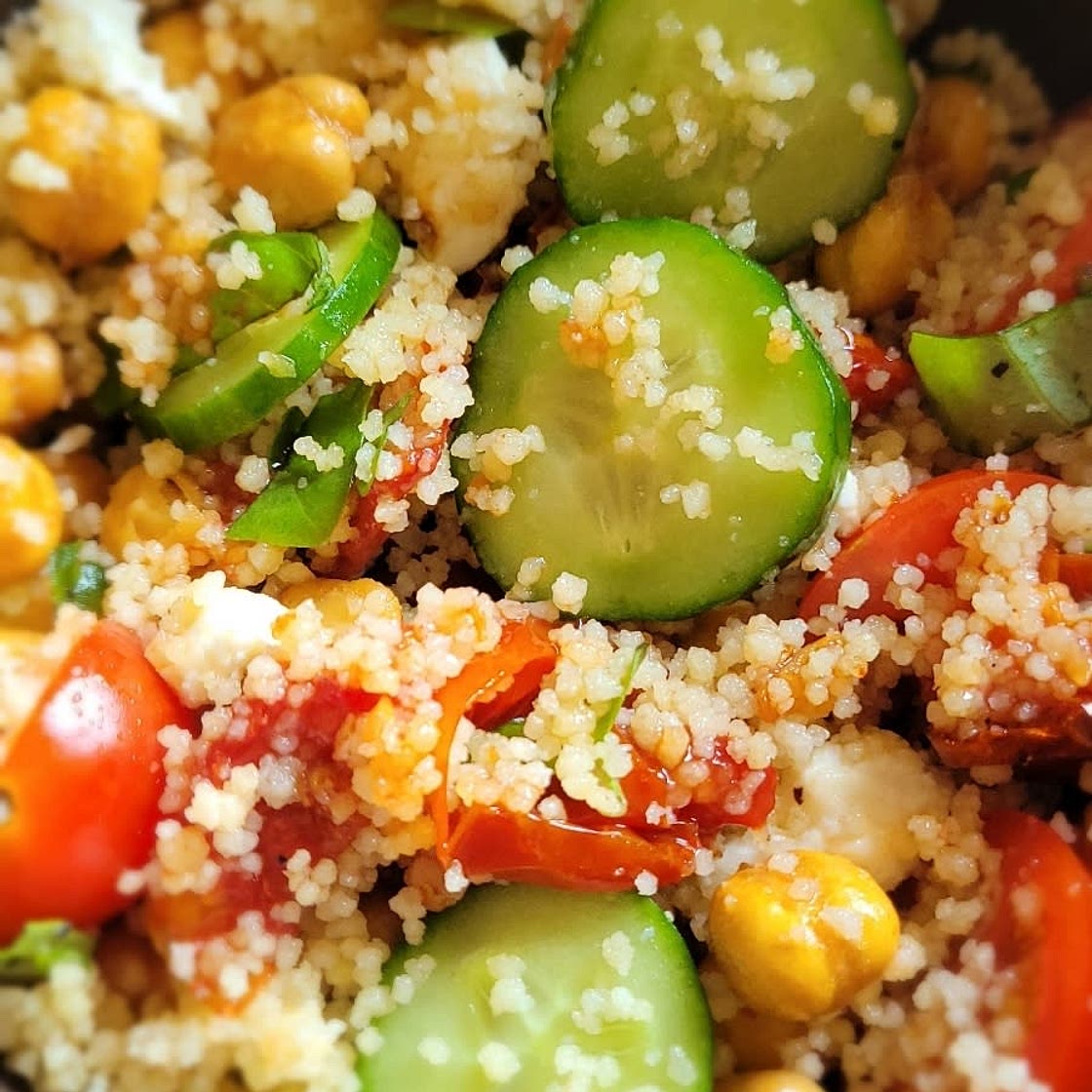 Cherry Tomato Couscous Salad