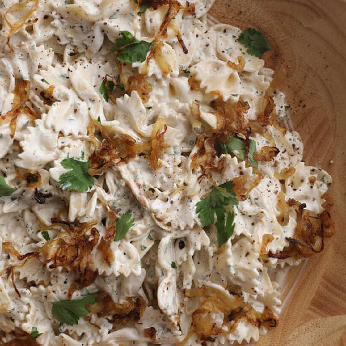 French Onion Pasta Salad