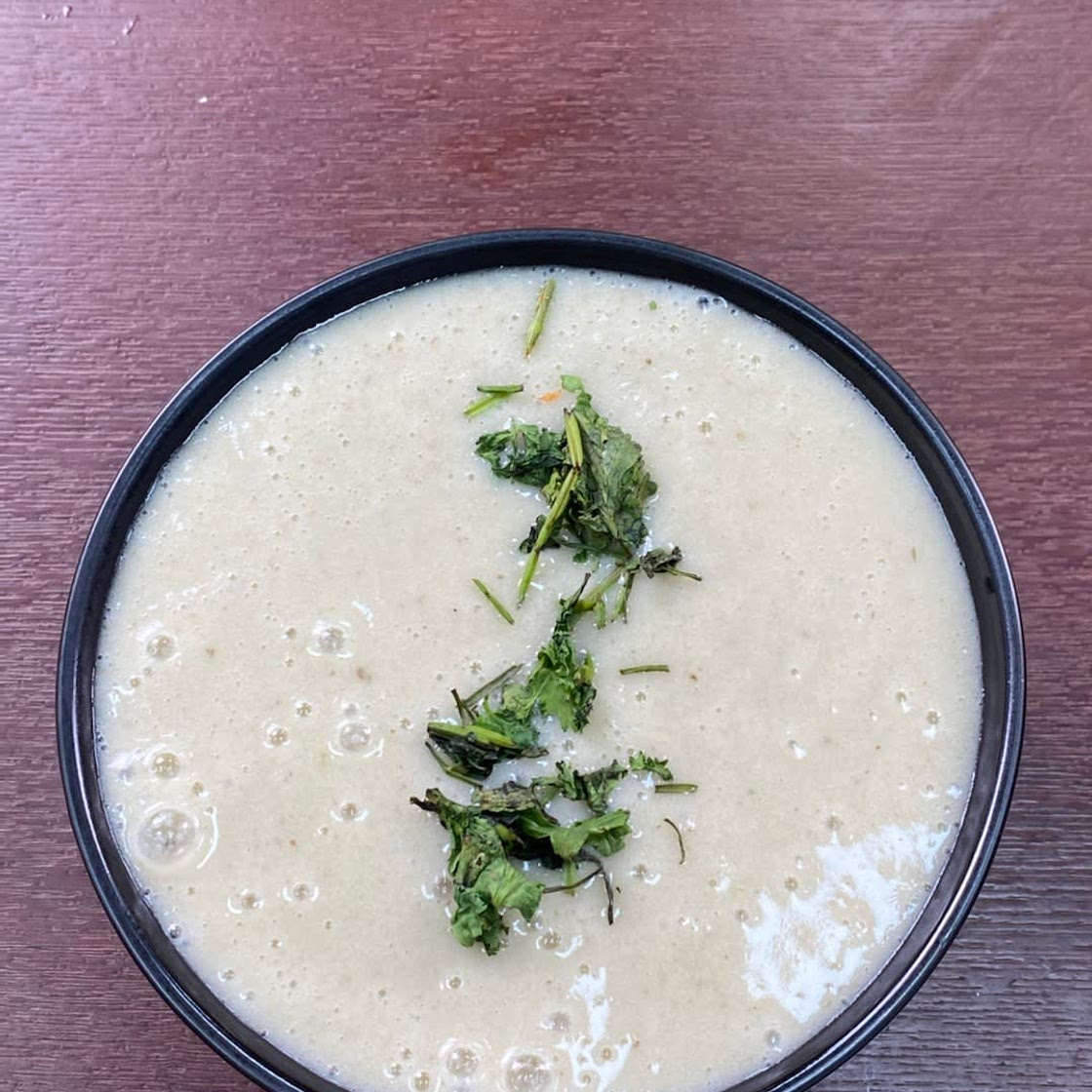Potato mushroom puree
