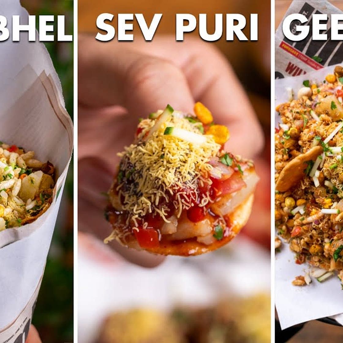 Bhel Puri | Sukha Bhel | Geeli Bhel | Sev Puri | Chutneys | Chef Sanjyot Keer