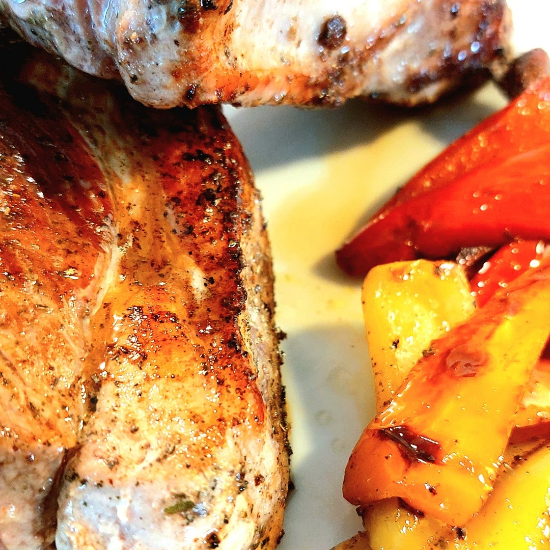 Grilled ribs - Red wine marinade